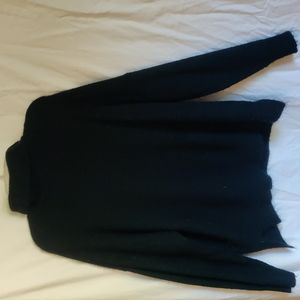 Black turtleneck sweater